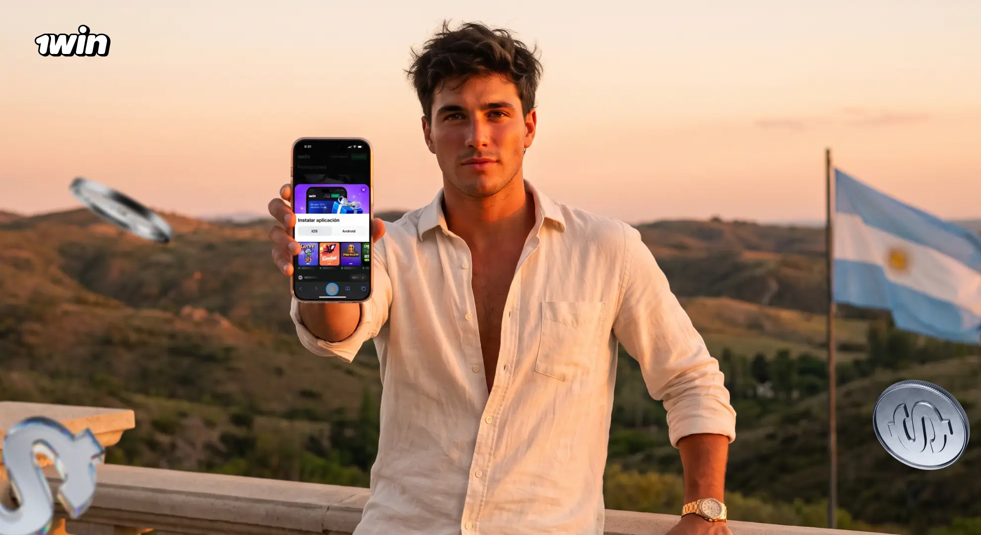 Bono por instalar la app 1win